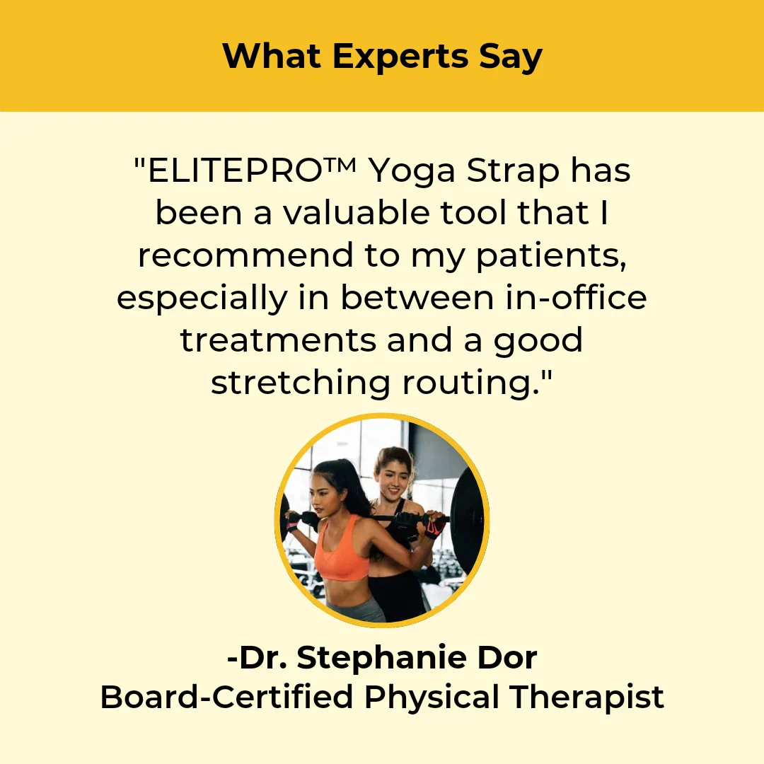 ELITEPRO™ Stretching FlexStrap - Experience relief from back & hip pain in just 14 days with only 10 minutes of daily effort. - Image 5