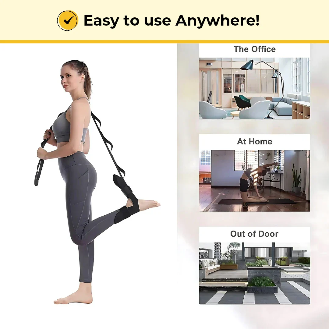ELITEPRO™ Stretching FlexStrap - Experience relief from back & hip pain in just 14 days with only 10 minutes of daily effort. - Image 7