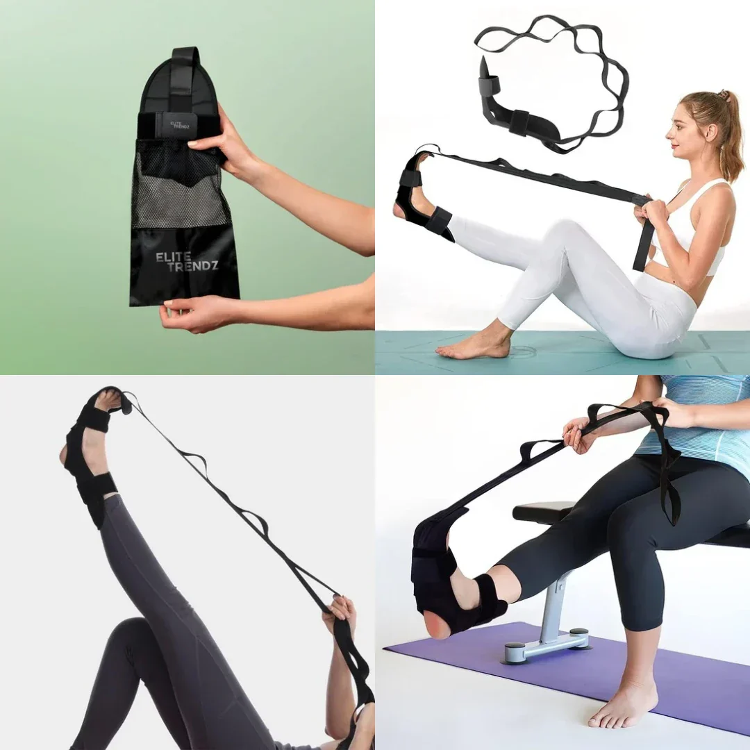 ELITEPRO™ Stretching FlexStrap - Experience relief from back & hip pain in just 14 days with only 10 minutes of daily effort. - Image 9