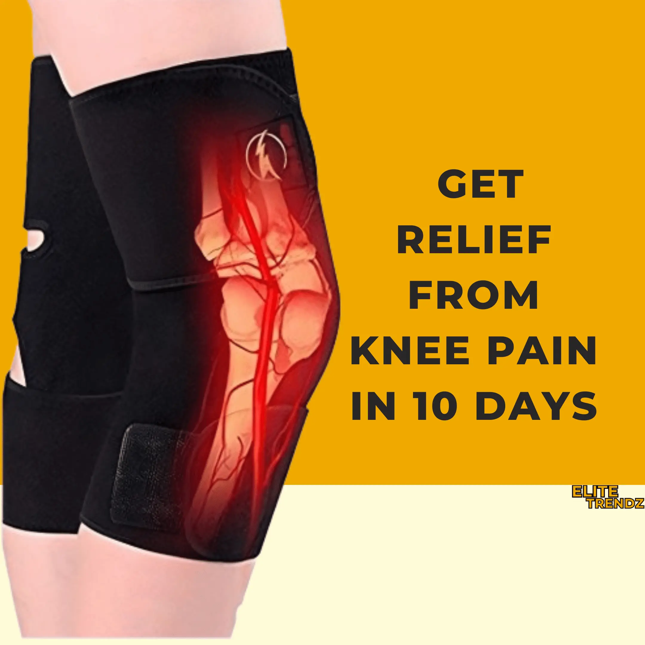 ELITEPRO™ SELF-HEATING KNEE PADS PAIR - GET RELIEF FROM KNEE PAIN IN 10 DAYS - Image 3