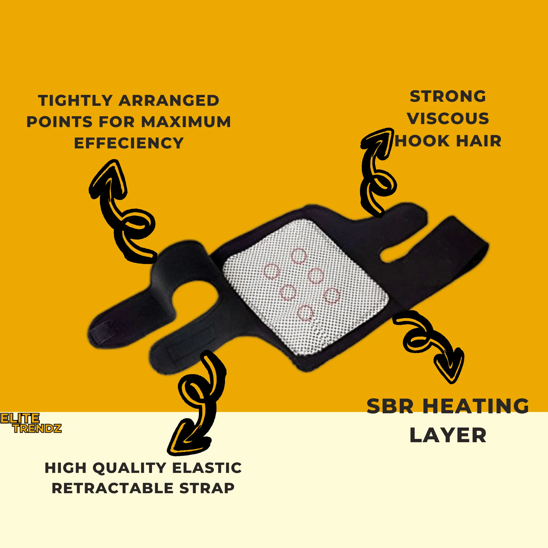ELITEPRO™ SELF-HEATING KNEE PADS PAIR - GET RELIEF FROM KNEE PAIN IN 10 DAYS - Image 4