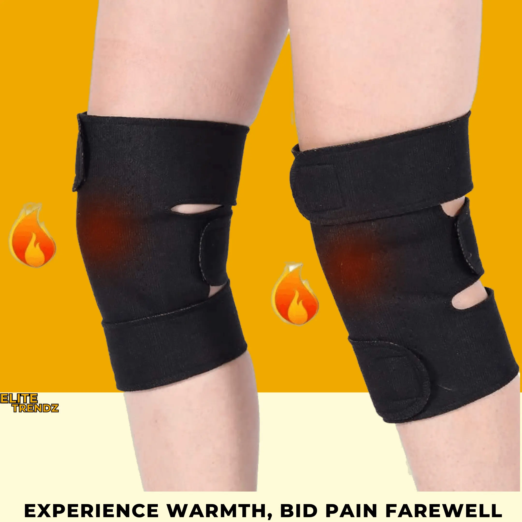 ELITEPRO™ SELF-HEATING KNEE PADS PAIR - GET RELIEF FROM KNEE PAIN IN 10 DAYS - Image 5
