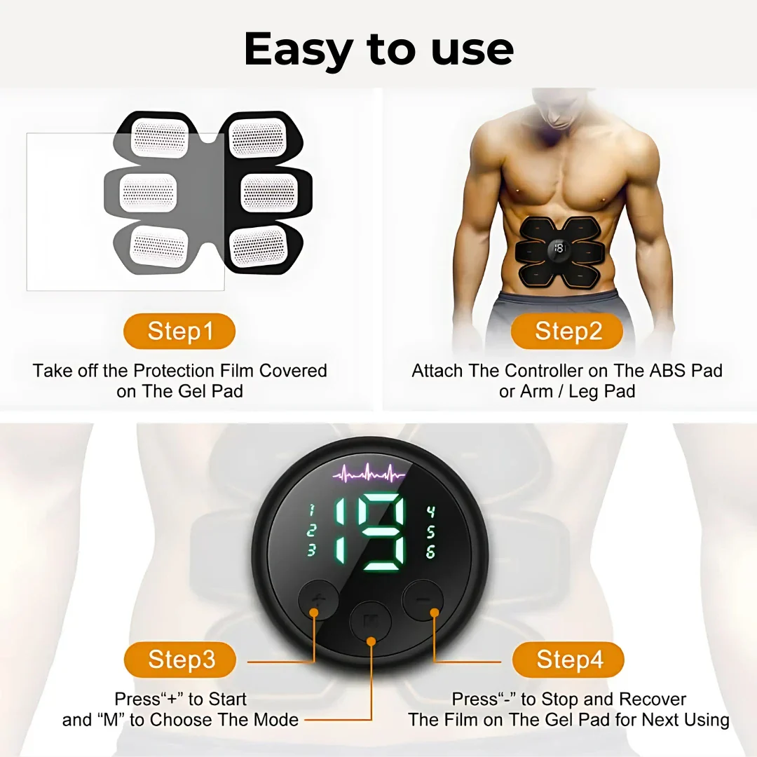 NextGen Muscle Stimulator - Get Rock Hard Abs & Shred Belly Fat In 6 Weeks Or Your Money Back – No Sacrifice Required! - Image 8