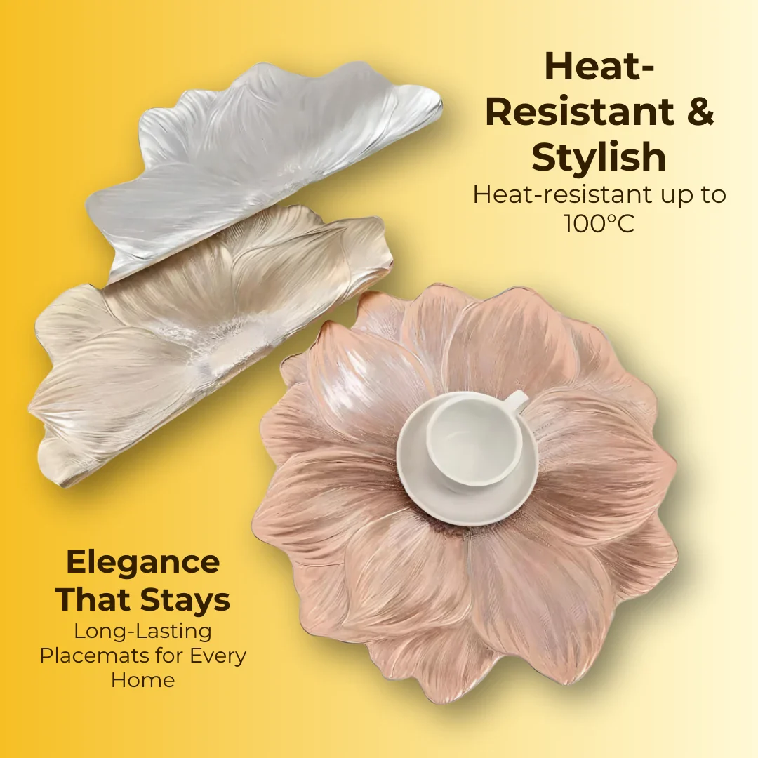 Floral Elegance Placemats Mat - Image 3