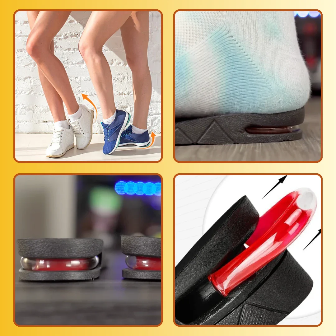 Height Enhancing 4-Layer Ultra Comfort Orthopedic Cloud Insole - Increase Height By 3.5 Inches - Image 5