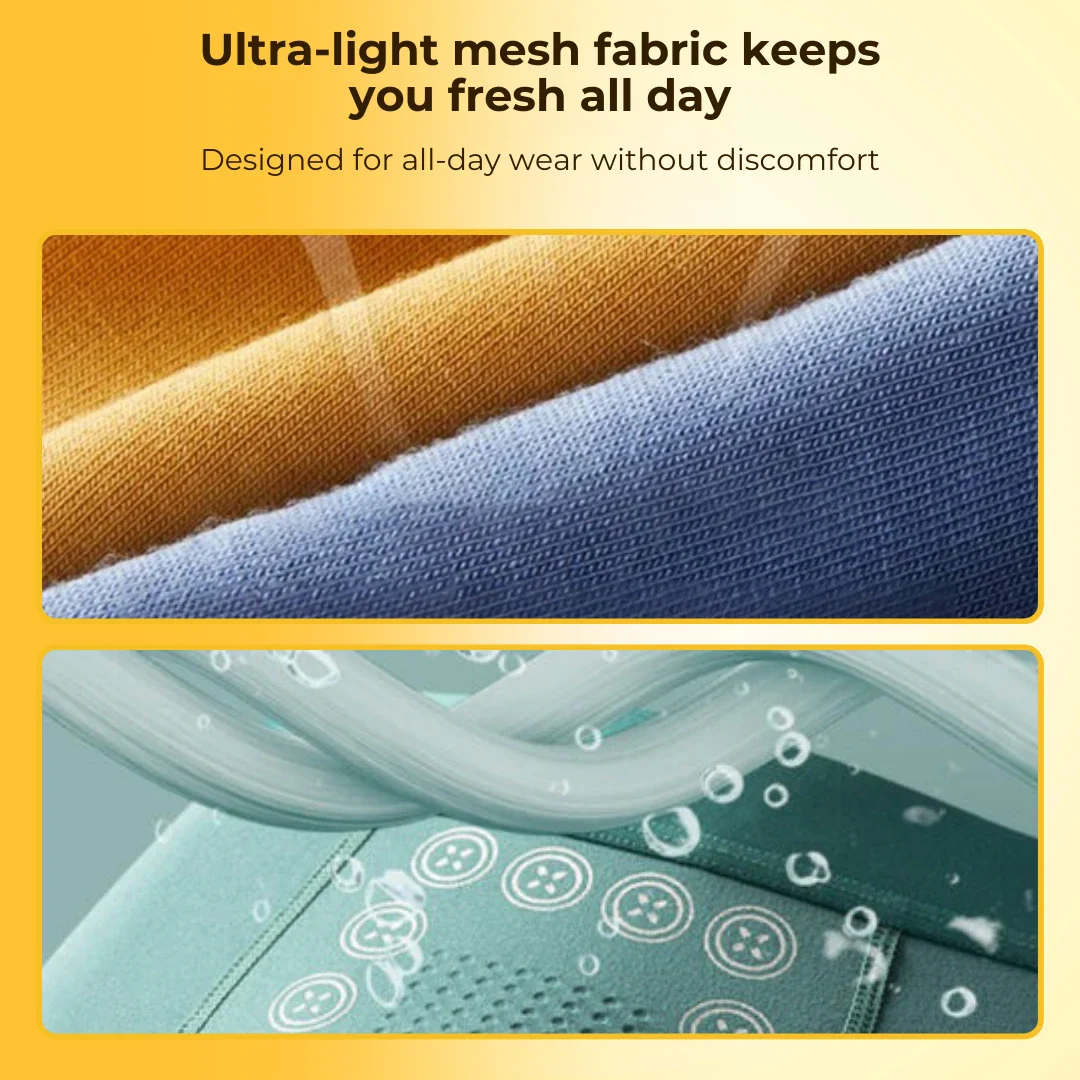 High Quality Comfortable Imported Fabric Underwear for Men's - Pack Of 6 - Image 3