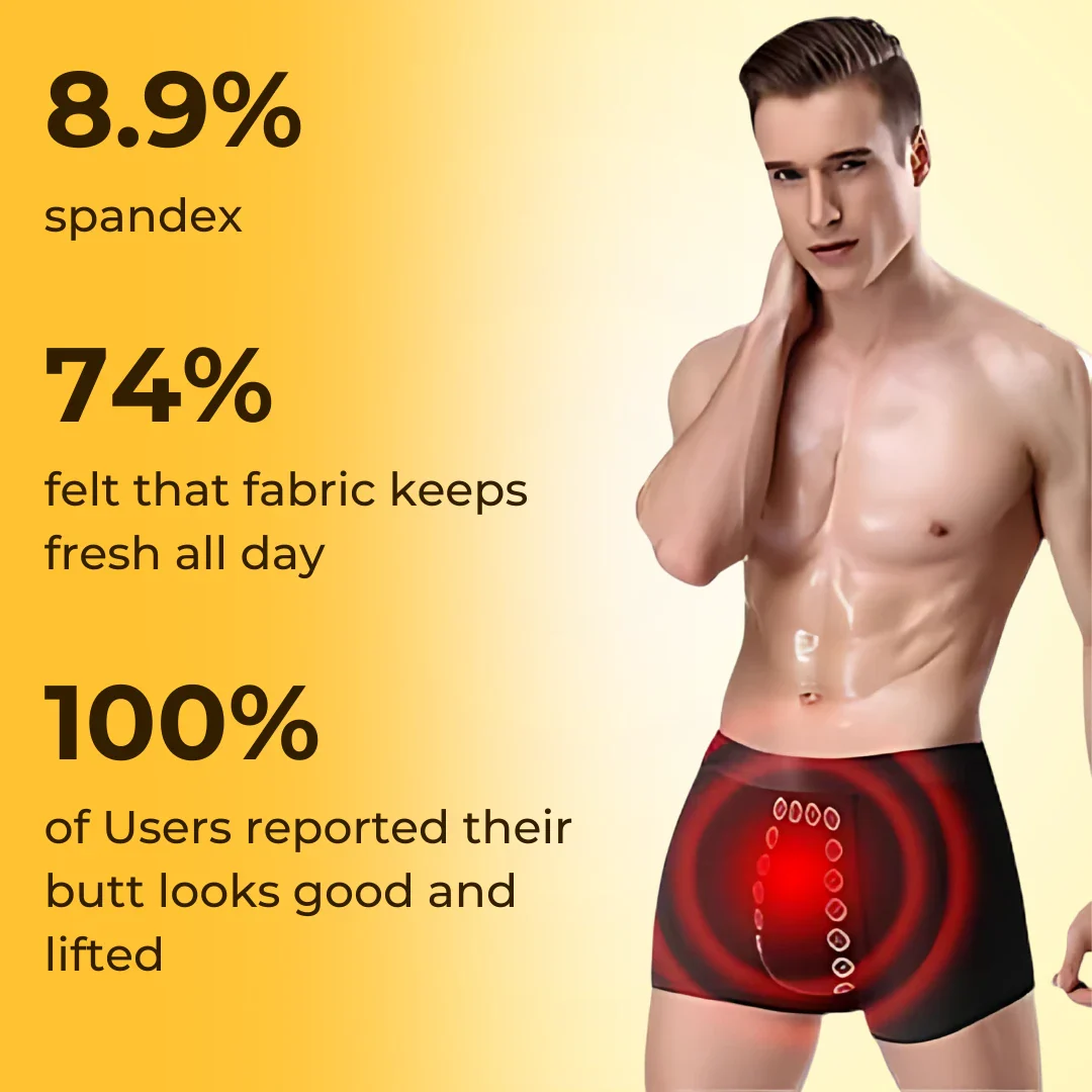 High Quality Comfortable Imported Fabric Underwear for Men's - Pack Of 6 - Image 5
