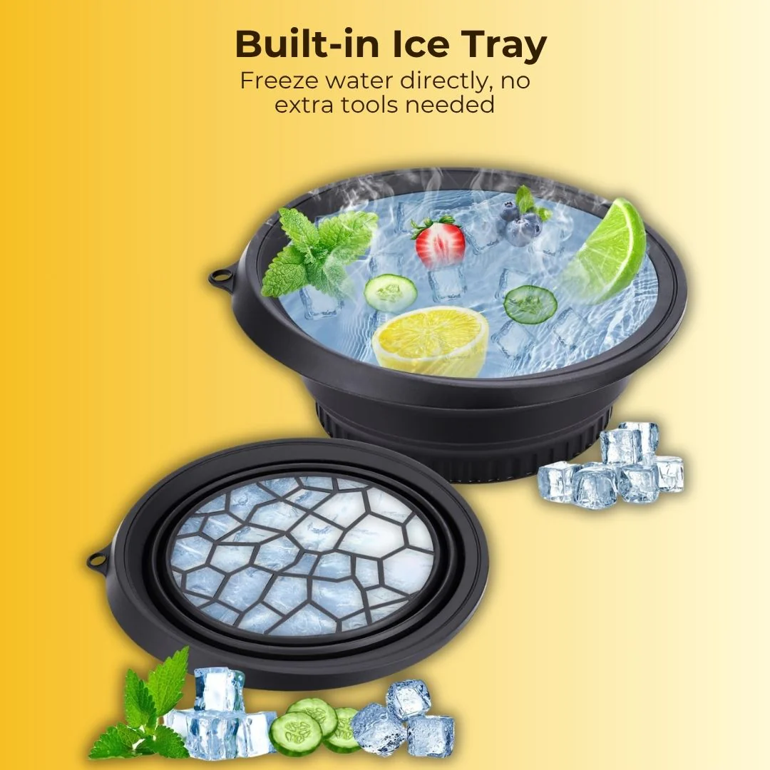 Collapsible Facial Ice Bowl : For Celebrity like Glowing skin in Summers - High Demand 🔥 - Image 3