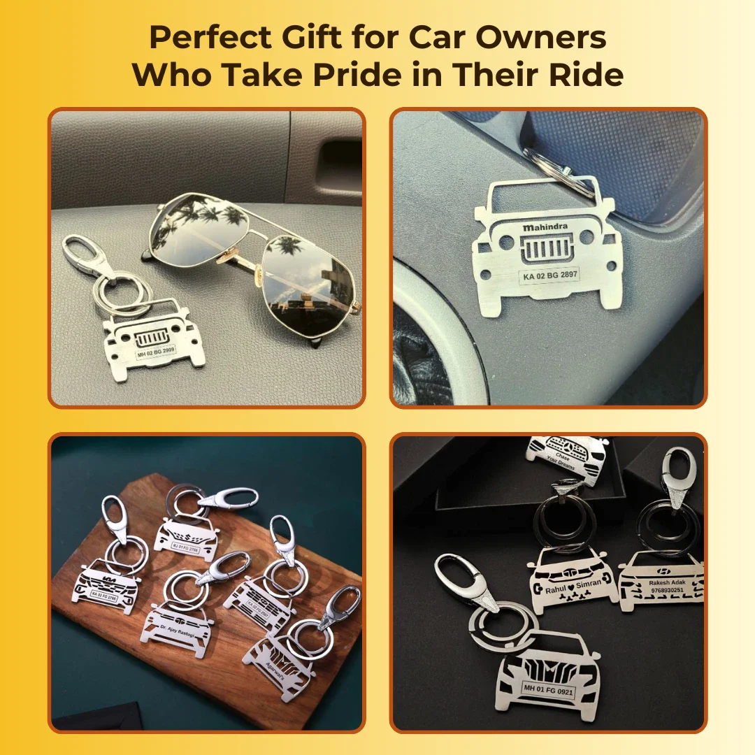 Car Personalized Car Keychain - Image 5