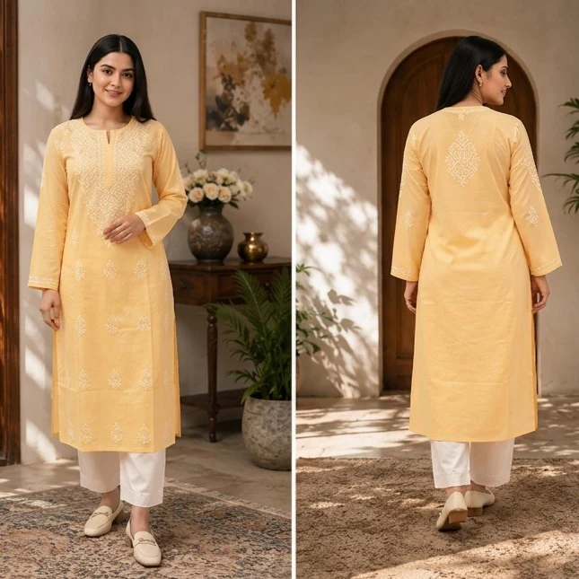 EliteIndia Ladies cotton Kurti - Wholesale Rate (30 Day Return Period) - Image 8