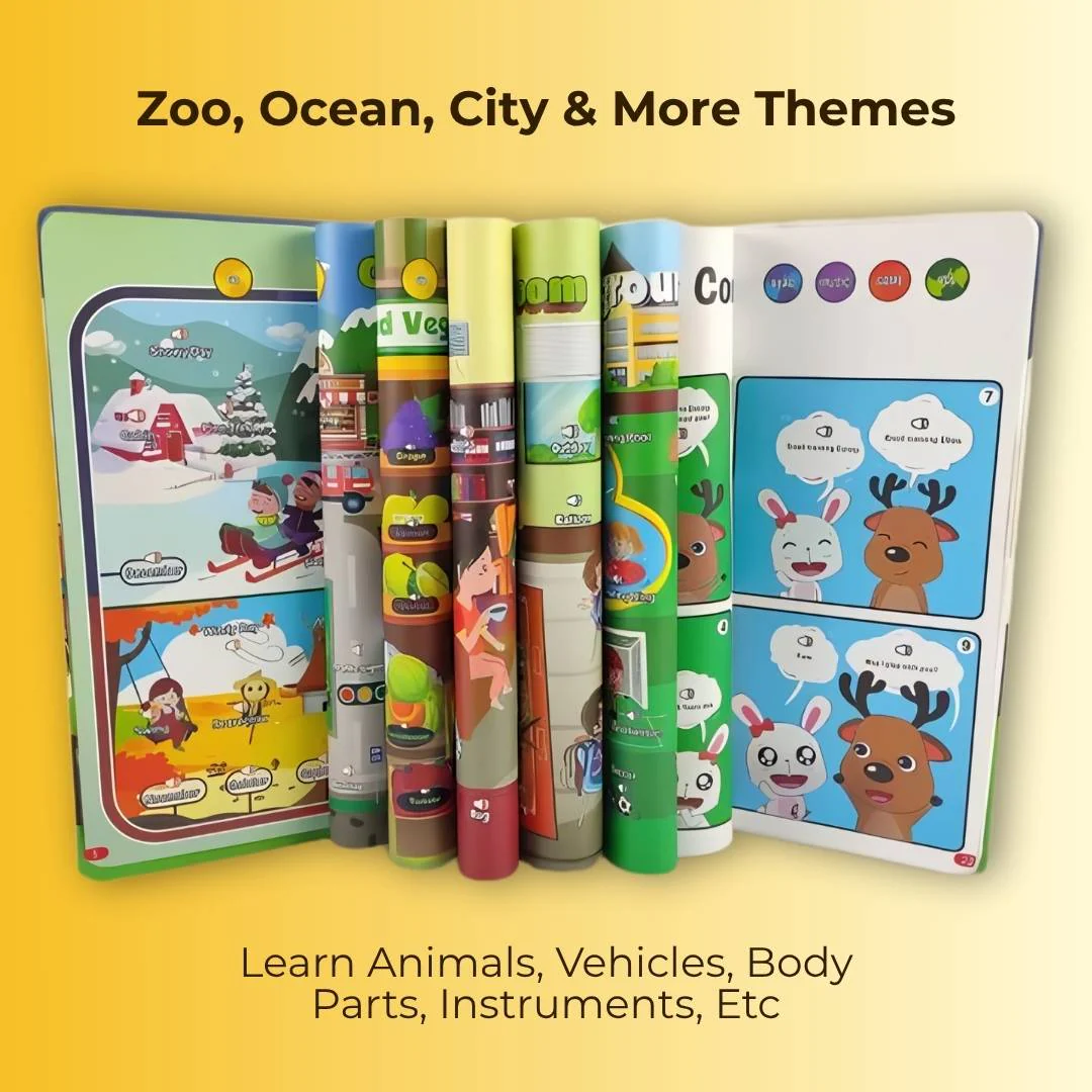 Learn & Play Interactive Sound Book For Kids Aged 0-6 Years - Image 2