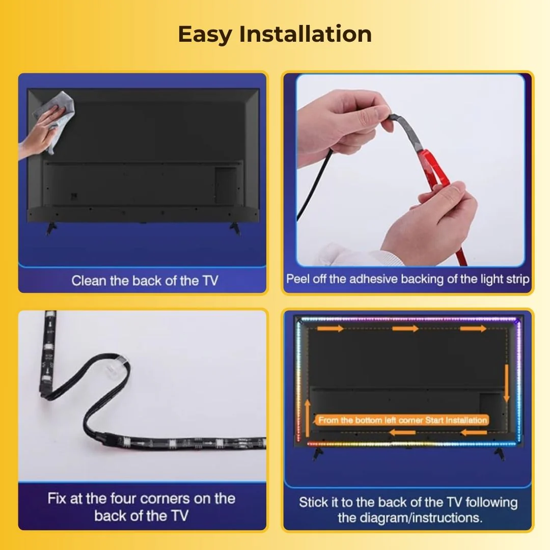 LED TV Sync Light, Smart LED Sync Lights - Image 5