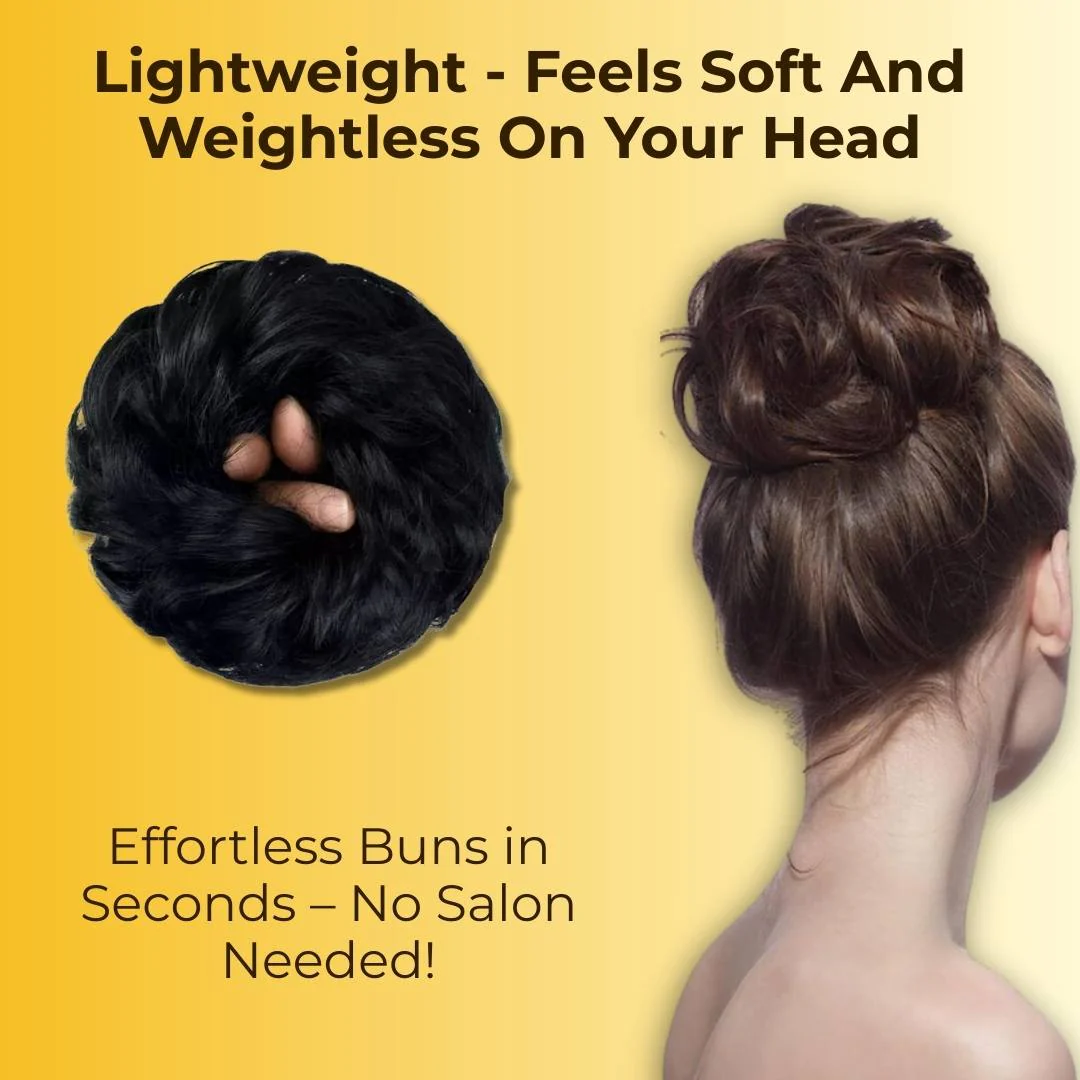 Messy Hair Bun (Juda) Pack of 2 - Image 3