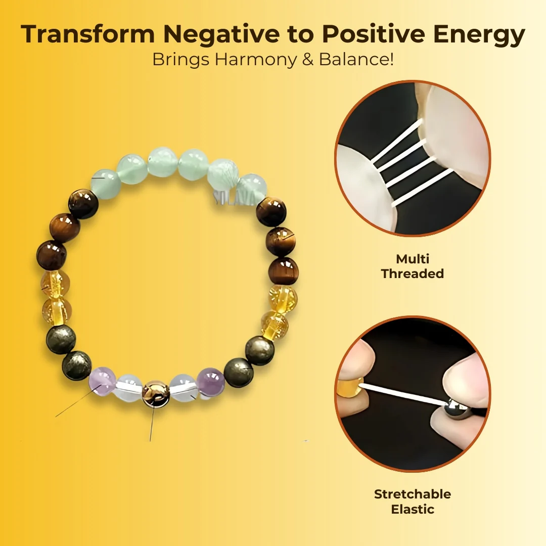 Money Magnet Pyrite Bracelet - Certified - Image 3