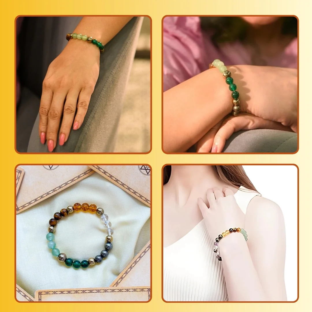 Money Magnet Pyrite Bracelet - Certified - Image 5