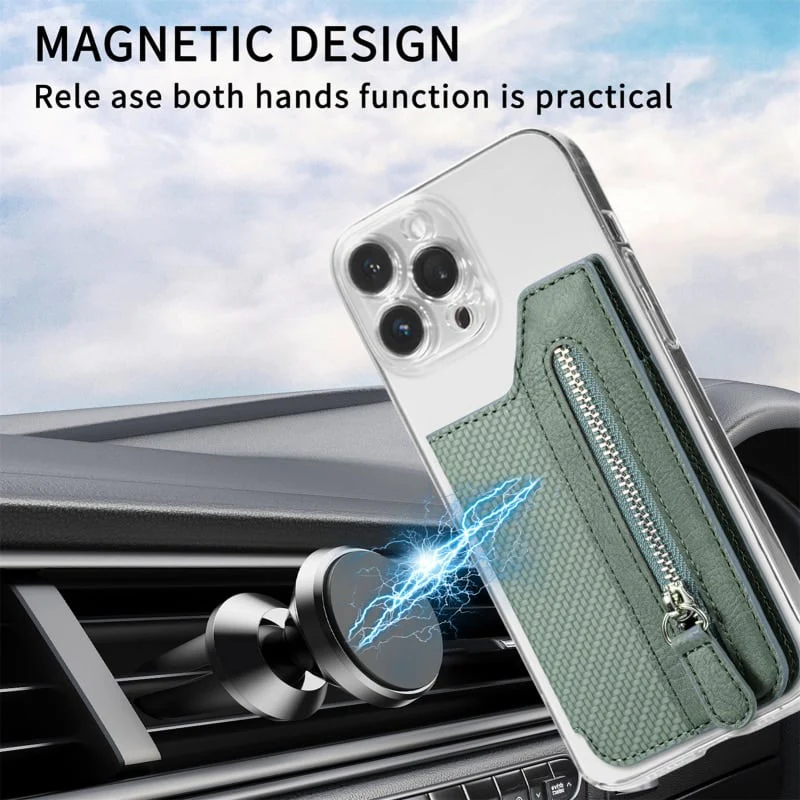 Multifunctional Adhesive Leather Phone Wallet: Works With Every Phone - Image 9