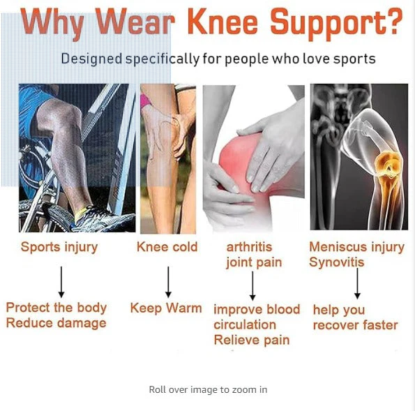 Perfect Fit Magnetic Knee Support: Unlock Pain Free Mobility - Image 2