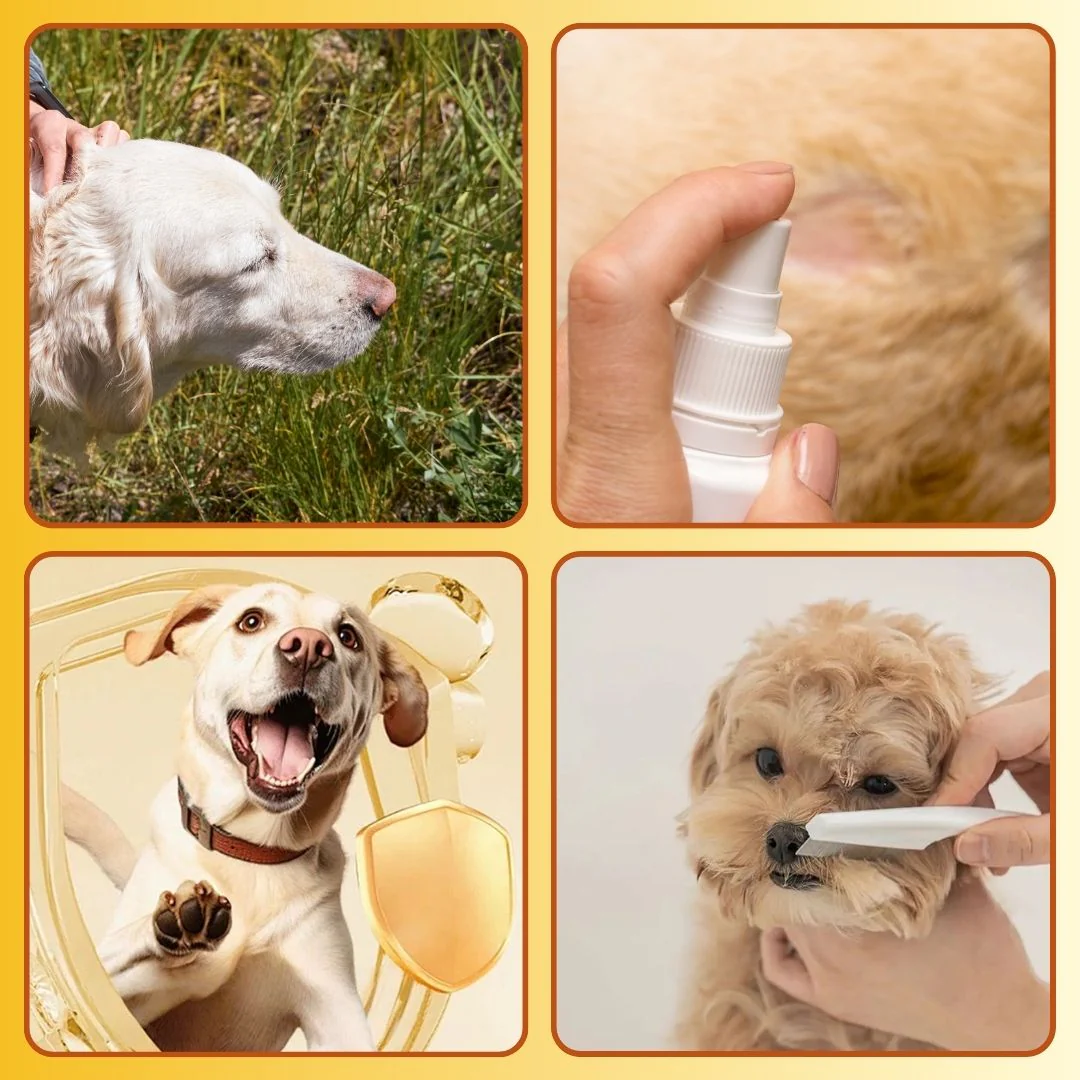 Pet Flea and Tick Spray (100ml) (Pack of 2) with FREE Pet Flea and Tick Comb - Image 5