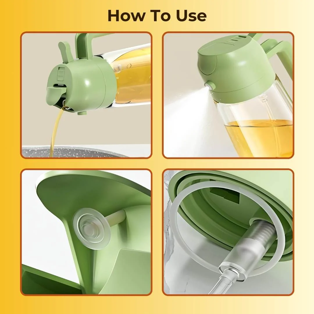 Portable Sprayer Oil Dispenser- Pack of 2 - Image 5