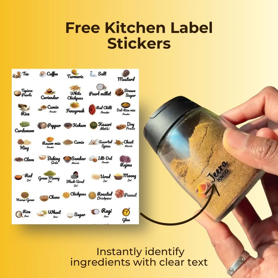 Portable 2 In 1 Sprayer Oil Dispenser With Free 45 Kitchen Label Stickers - Image 2