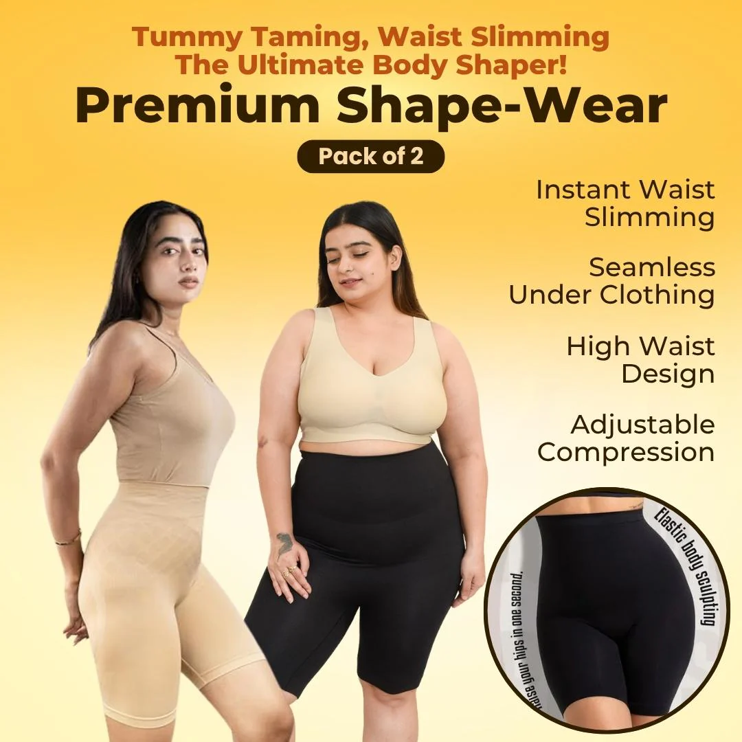 Waist Reduction Everyday Shapewear- Made for Indian Women Body types (BUY 1 GET 1 FREE)