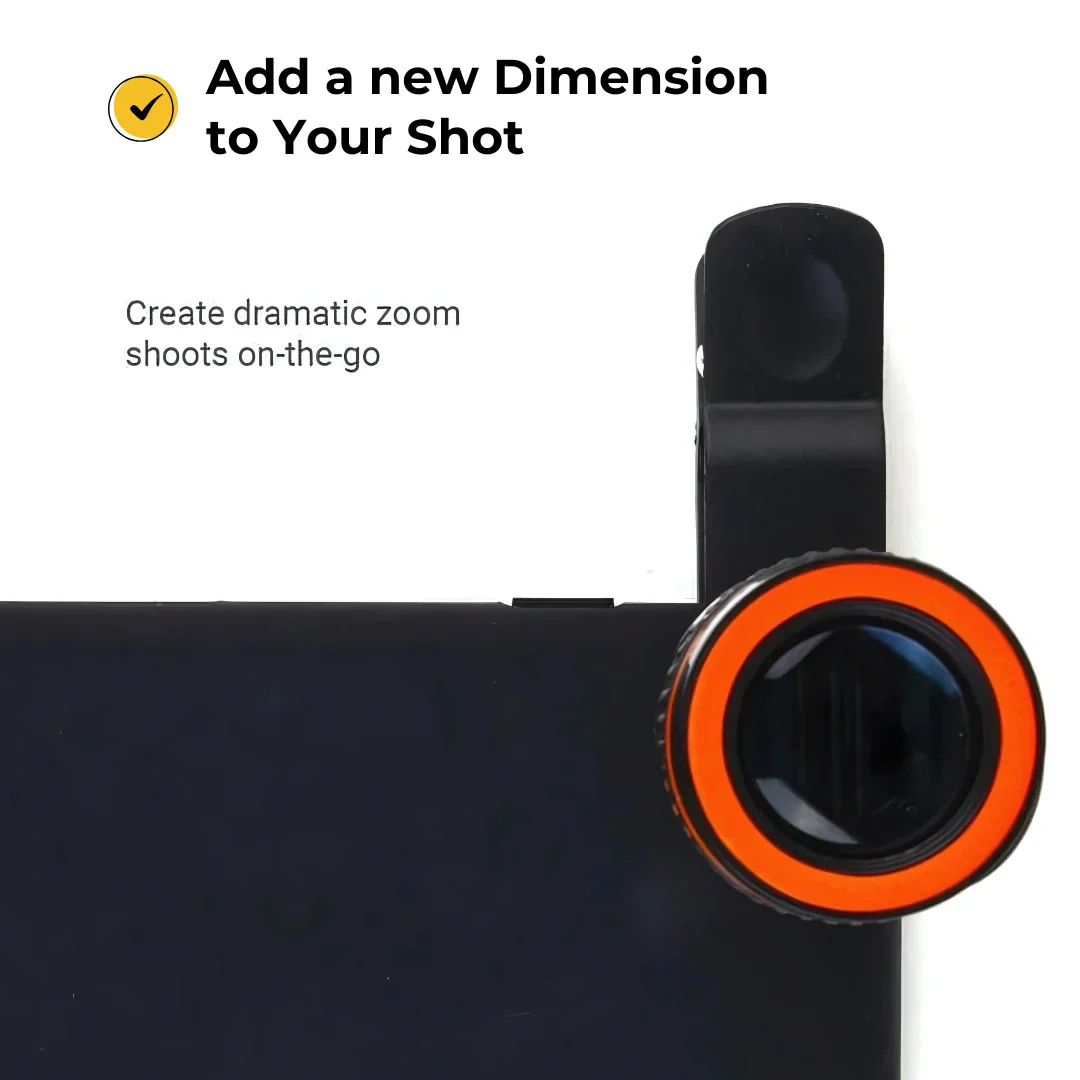 ELITEPRO™ Monocular Phone Telescope | Protable HD 14x Optical Zoom Smartphone Camera Telescope Lens Monocular Travel Hiking Tour - Image 6