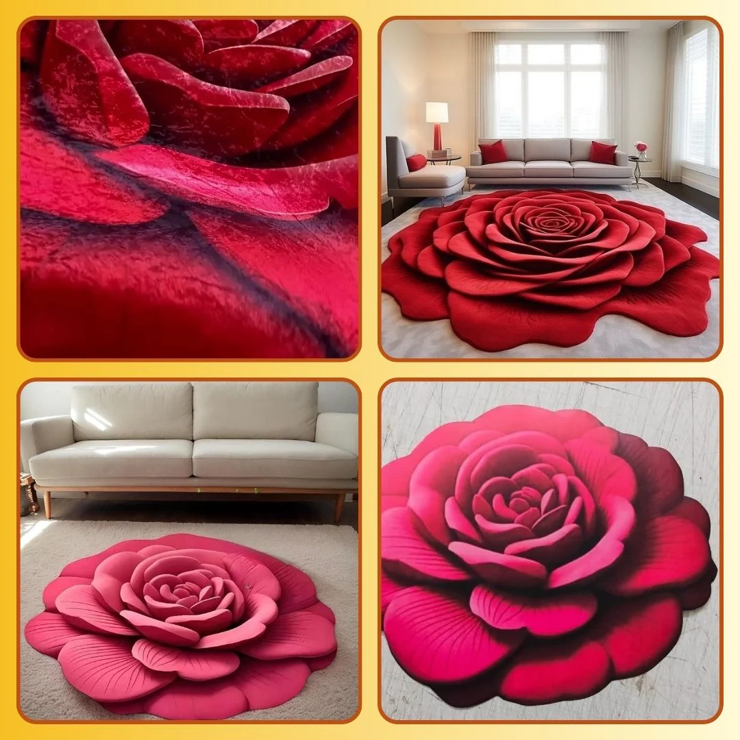 Imported 3D Rose Mat Quick Dry Non Slip - Trending Item 🔥 - Image 5