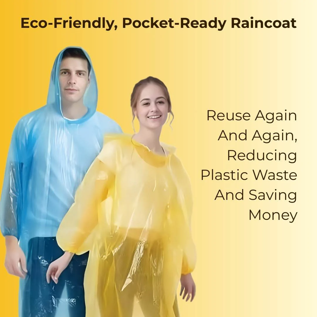 Reusable Pocket Friendly Raincoat Card - Image 4
