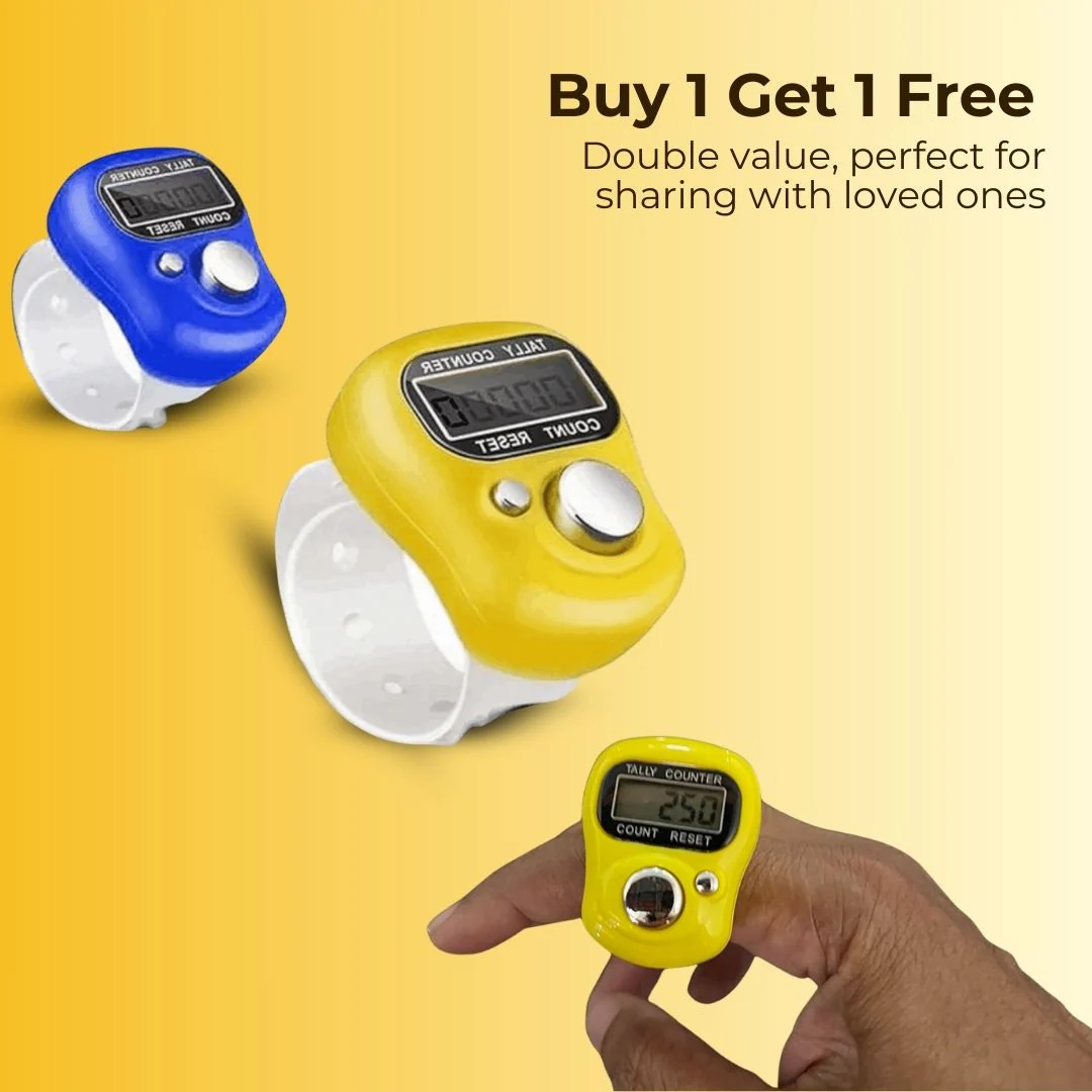 Digital Ring Japp Counter For Prayer - Trusted By Celebrities Like Virat Kohli & Anushka Sharma - Image 2