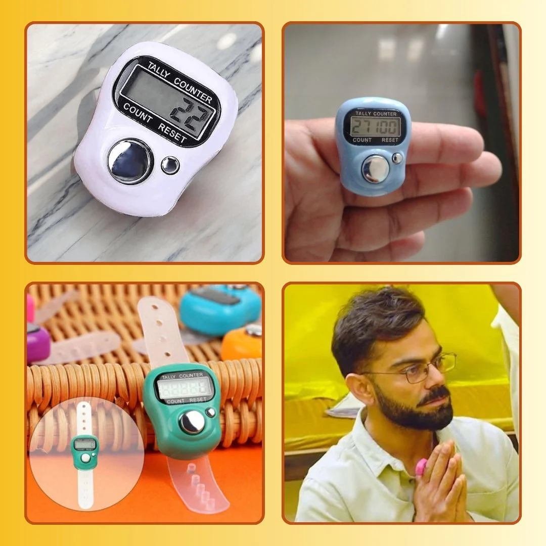 Digital Ring Japp Counter For Prayer - Trusted By Celebrities Like Virat Kohli & Anushka Sharma - Image 5