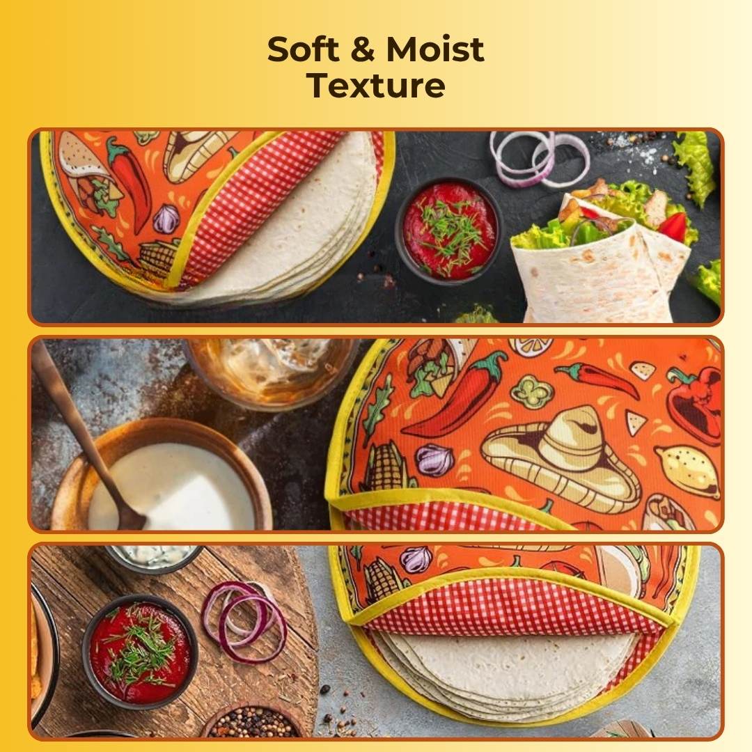 Roti Insulation Bag - Pack of 2 Bags (Capacity - 20 Roti Each Bag) - Image 4