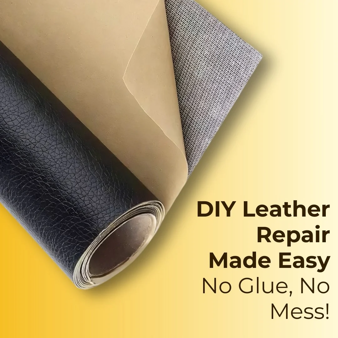 Quick & Easy Repair Self-Adhesive Leather Sheet Roll (2.5 Meter) - Image 3