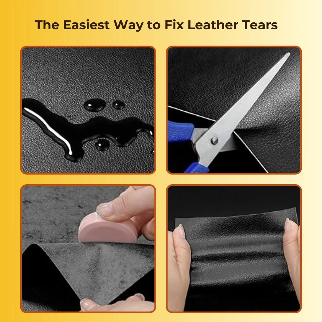 Quick & Easy Repair Self-Adhesive Leather Sheet Roll (2.5 Meter) - Image 5