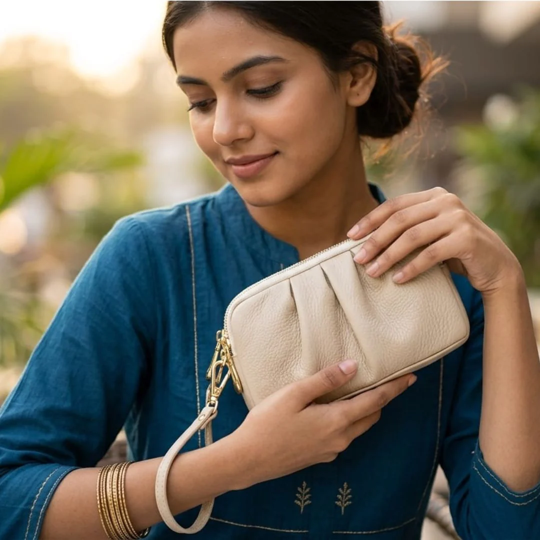 Soft Leather Women Purse with FREE Elegant Woman’s Styling Guide eBook - Image 4