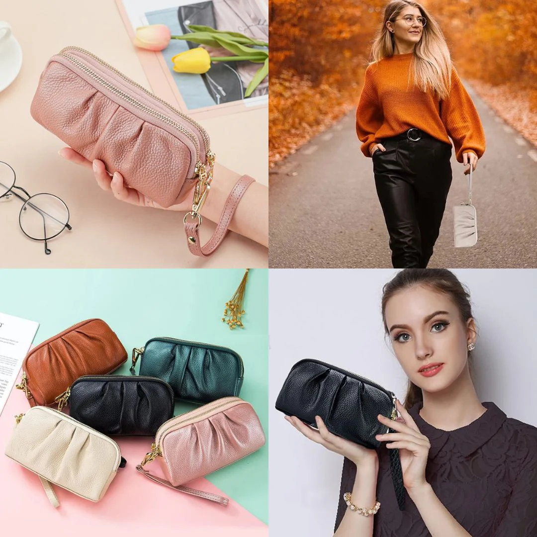 Soft Leather Women Purse with FREE Elegant Woman’s Styling Guide eBook - Image 8