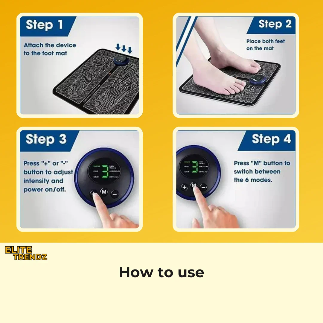 THERAFOOT ELITEPRO™ NEURO MASSAGER- 8 Massage modes with 19 intensity levels - Image 2