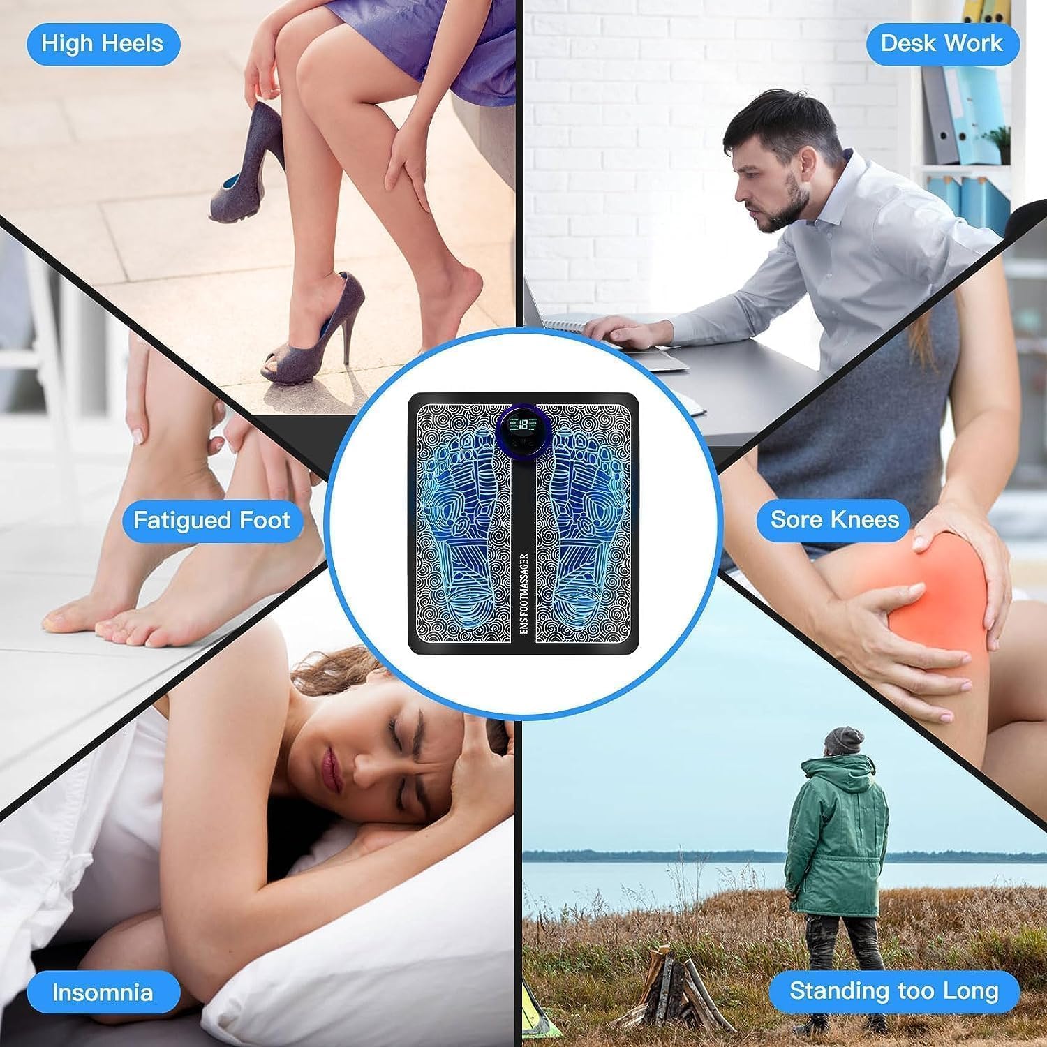 THERAFOOT ELITEPRO™ NEURO MASSAGER- 8 Massage modes with 19 intensity levels - Image 6