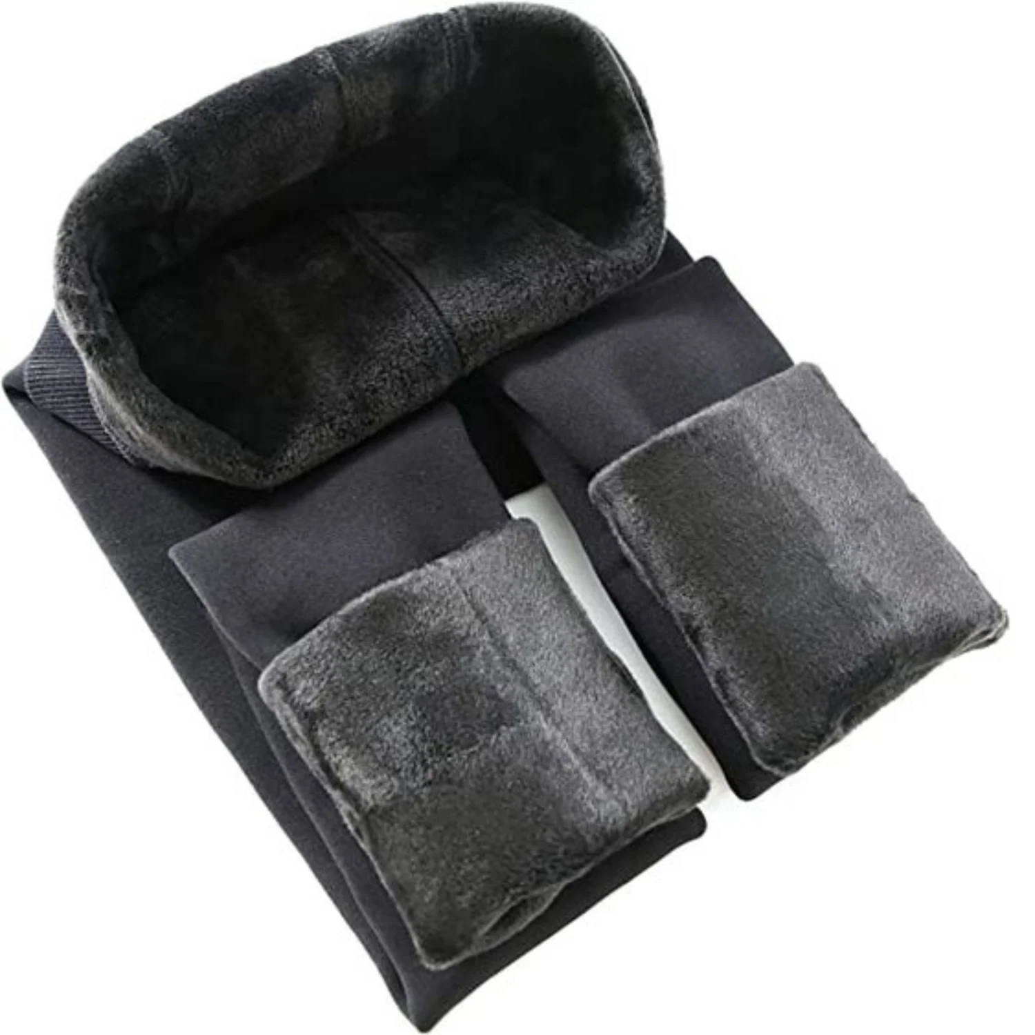 Thermal Thick Warm Fleece Line Leggings for Winter - Image 11