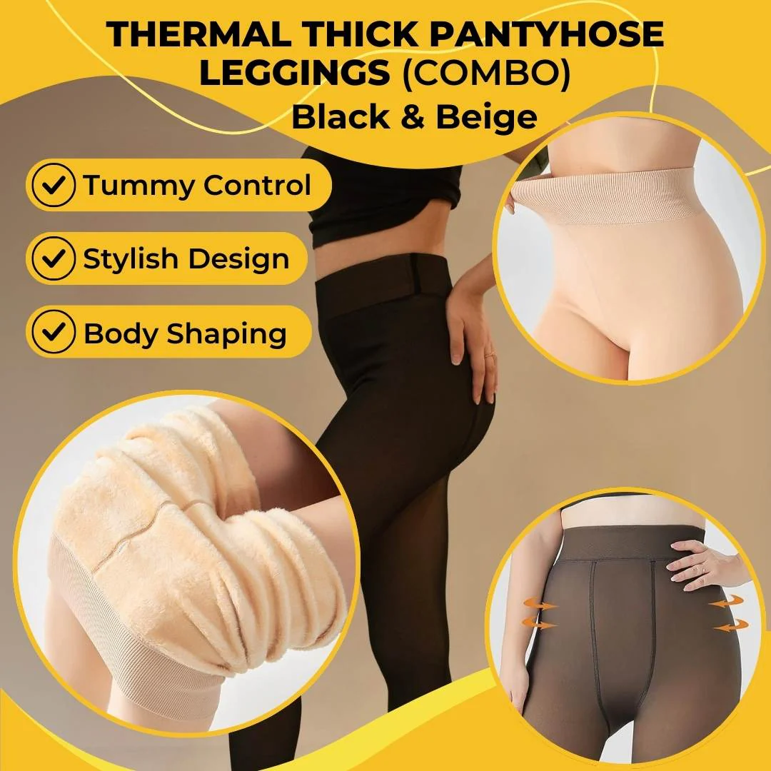 Thermal Thick Warm Fleece Line Leggings for Winter - Image 3