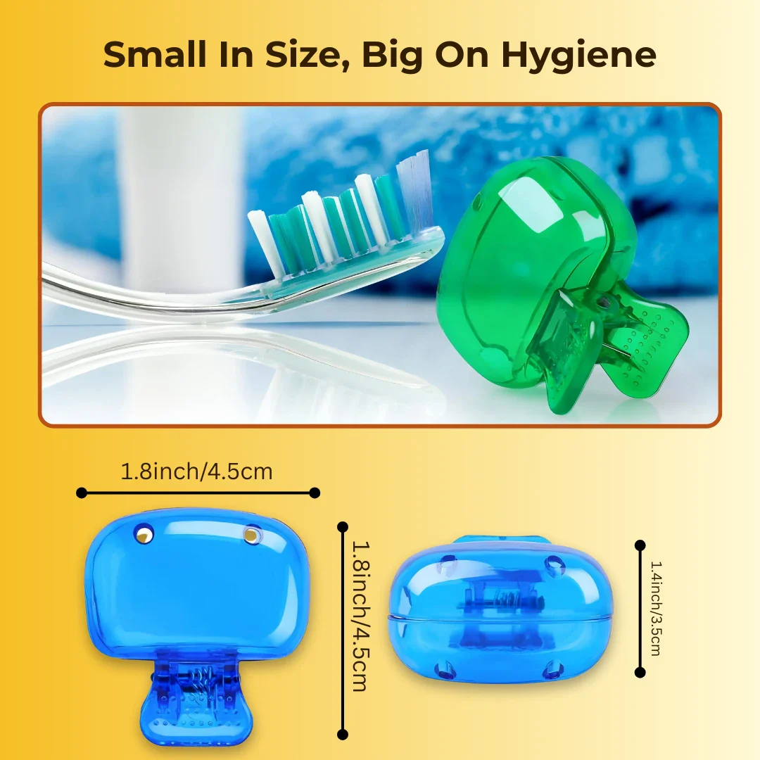 Toothbrush Cover - Pack of 6 (Multicolor) - Image 4