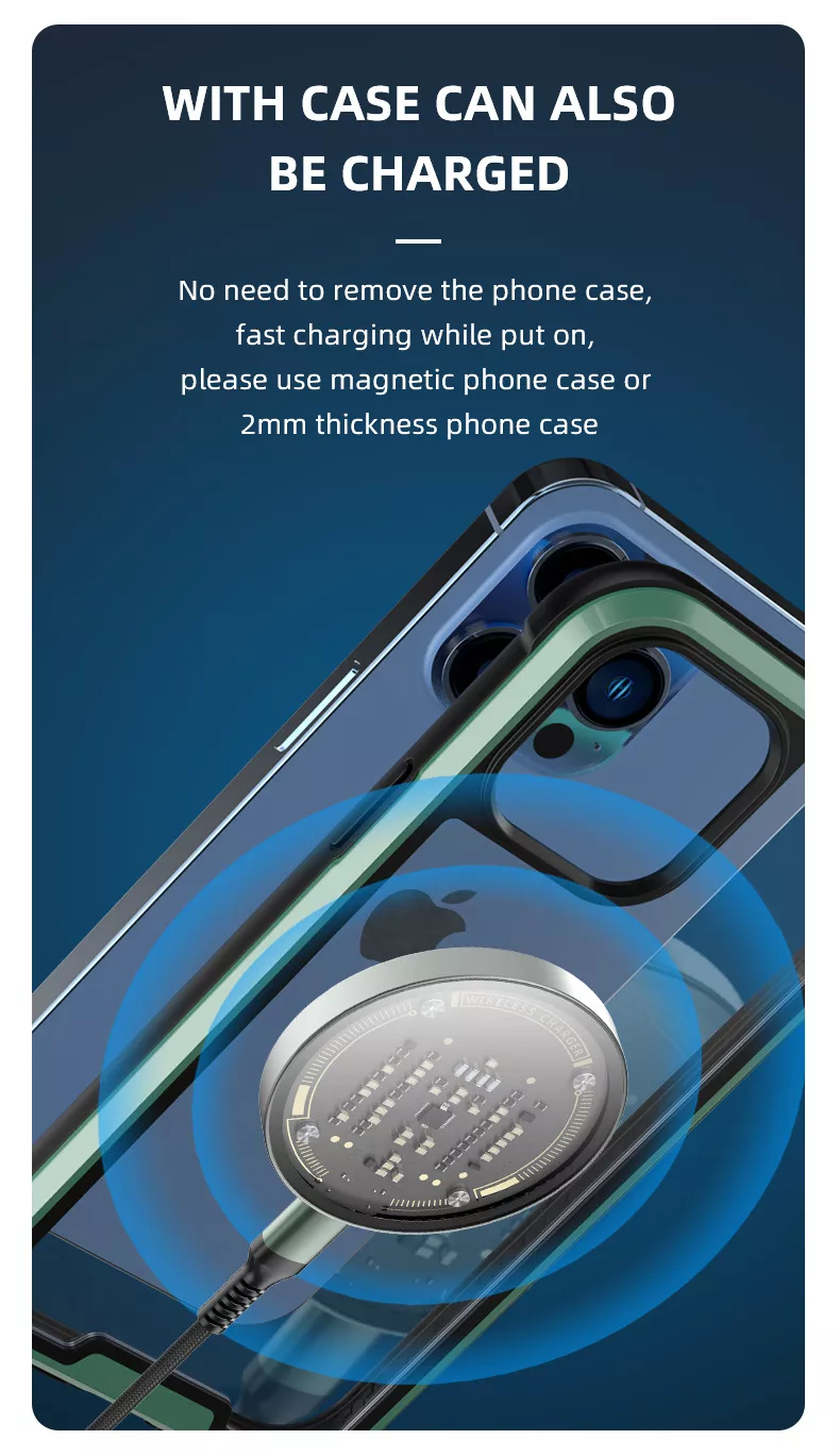 Transparent Magnetic Wireless Charger for iPhone - Image 11