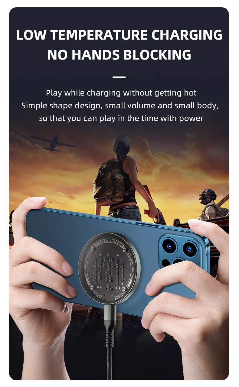 Transparent Magnetic Wireless Charger for iPhone - Image 7