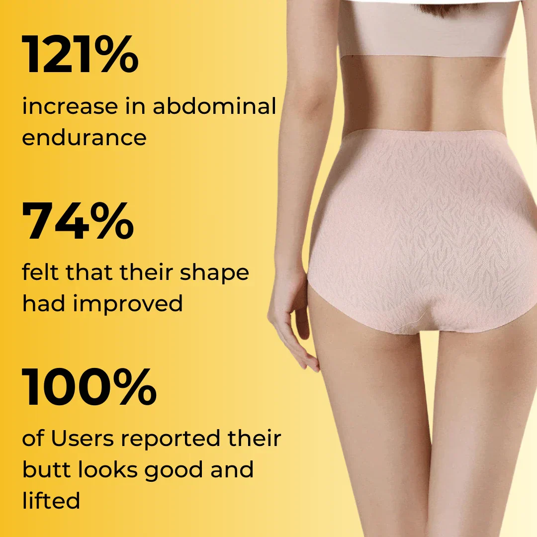 Ultrasoft Tummy Control & Hip Lifting Seamless Underwear For Women - Multicolor [ Pack Of 4 ] - Image 3