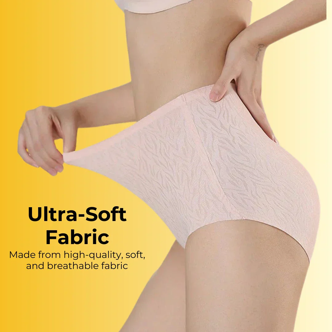Ultrasoft Tummy Control & Hip Lifting Seamless Underwear For Women - Multicolor [ Pack Of 4 ] - Image 4