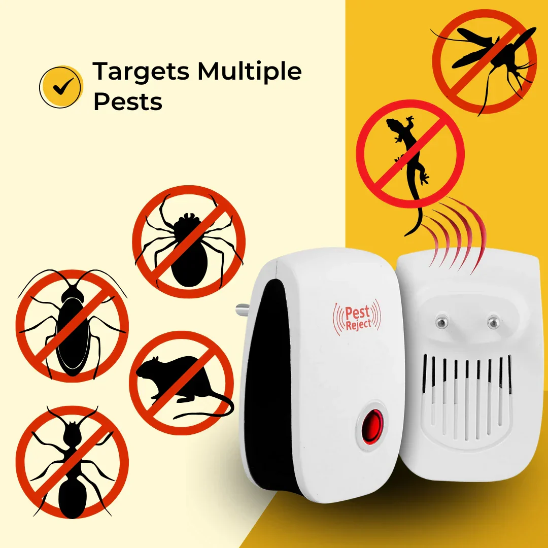 ELITEPRO Ultrasonic Pest & Insect Repeller- For Mosquito, Rats, Cockroaches, etc. - Image 3