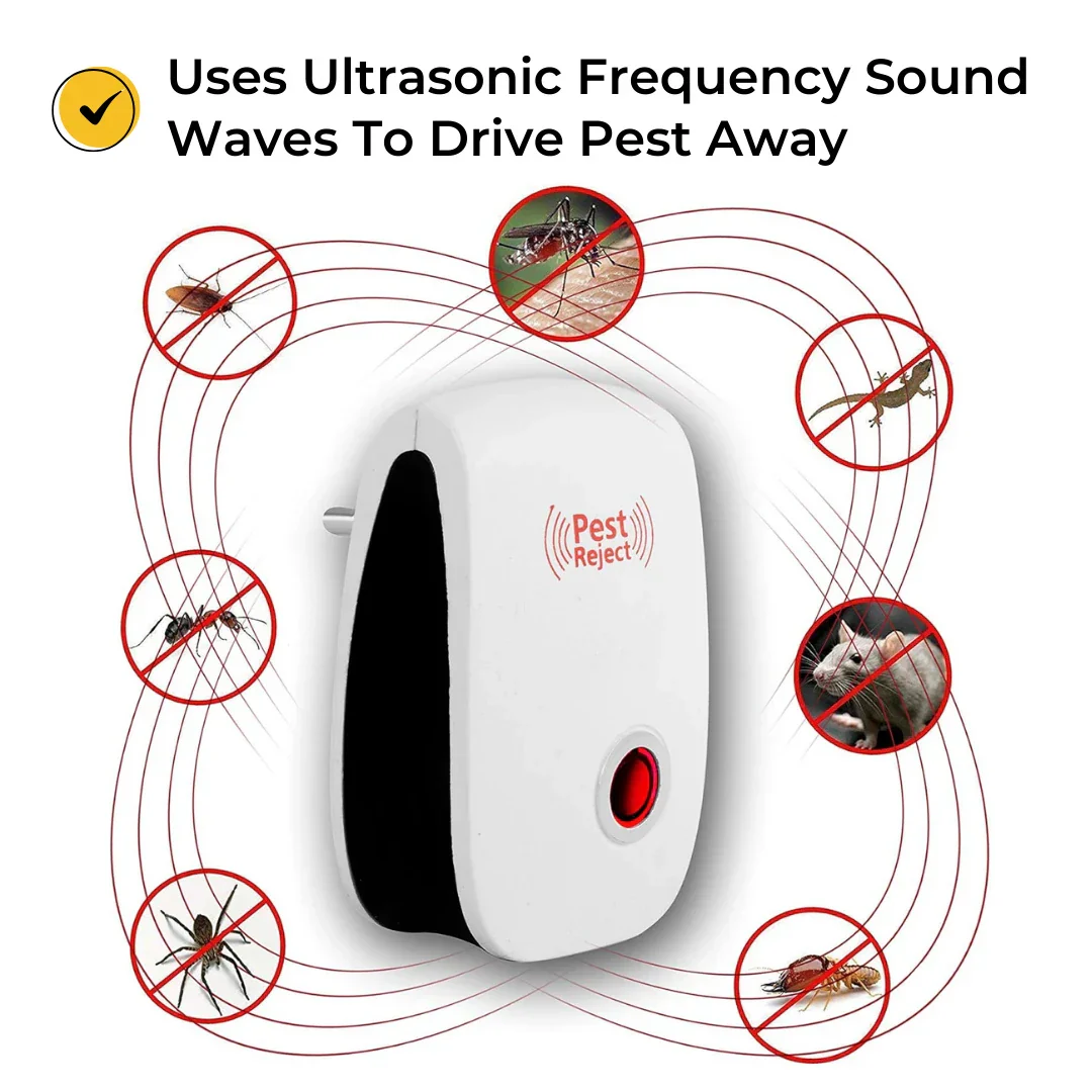 ELITEPRO Ultrasonic Pest & Insect Repeller- For Mosquito, Rats, Cockroaches, etc. - Image 4