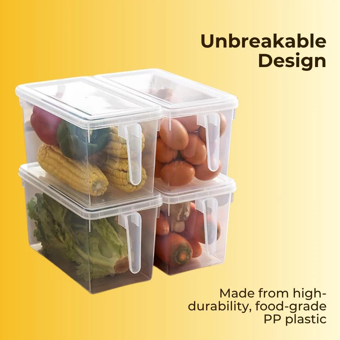 Unbreakable Kitchen Storage Basket (Pack of 6) + Free Kitchen Stickers - Image 3