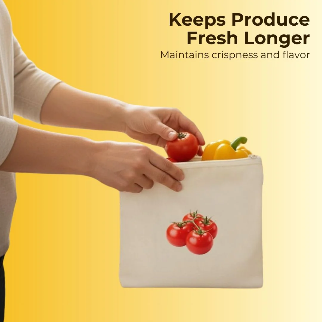 Reusable Vegetables Bags - Keeps Your Fruits & Vegetables Fresh & Nutritious Especially in Summers - Image 6