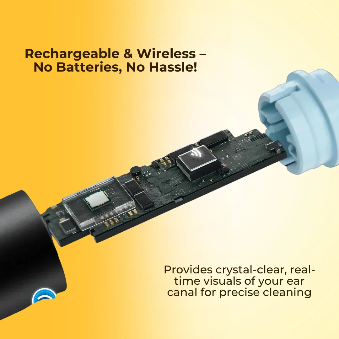 Visual Smart Ear Cleaner with Get Ear Cleaning Kit Worth Rs. 599 For Free - 1 Year Product Warranty - Image 3