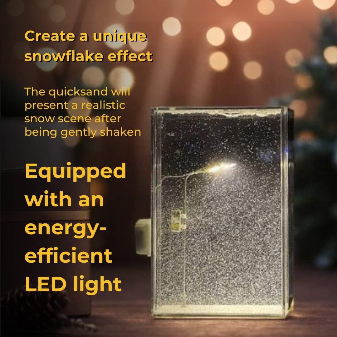 Winter Glow Snow fall lamp - Image 3